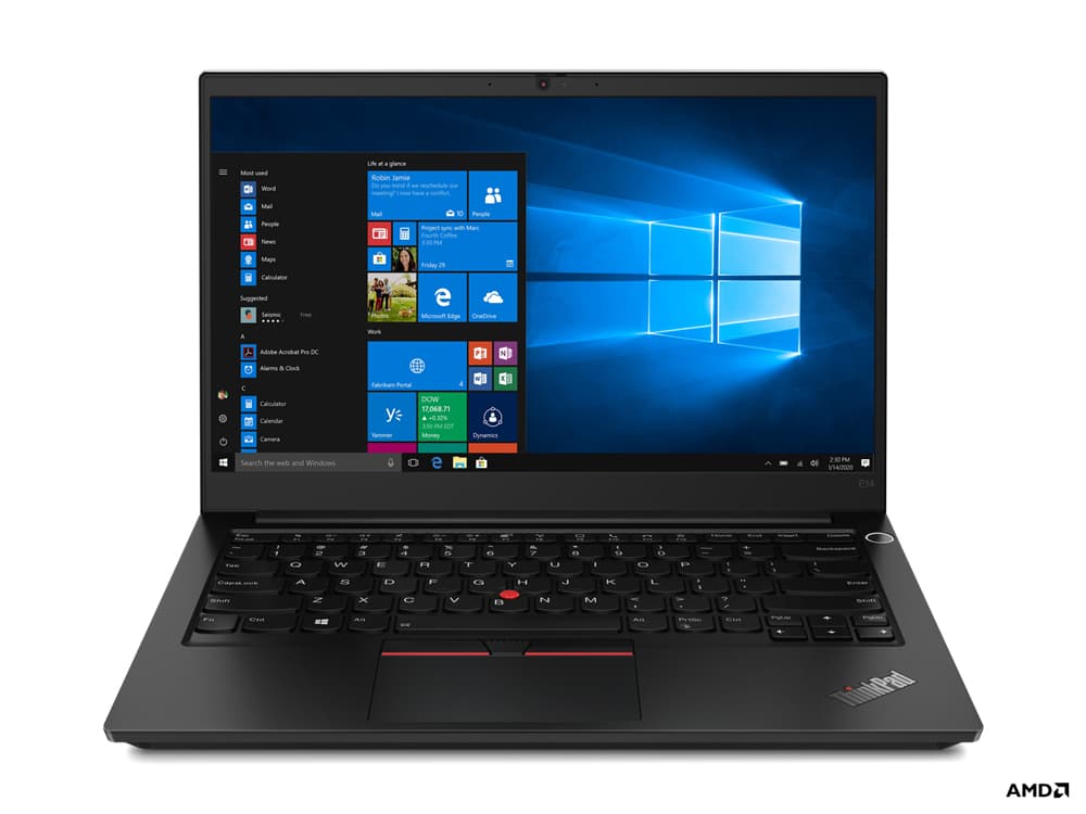 Lenovo Lenovo ThinkPad E14 Gen 2 Ryzen™ 7 4700U 2.0GHz 512GB SSD 16GB 14" (1920x1080) IPS BT WIN10 Pro Webcam BLACK