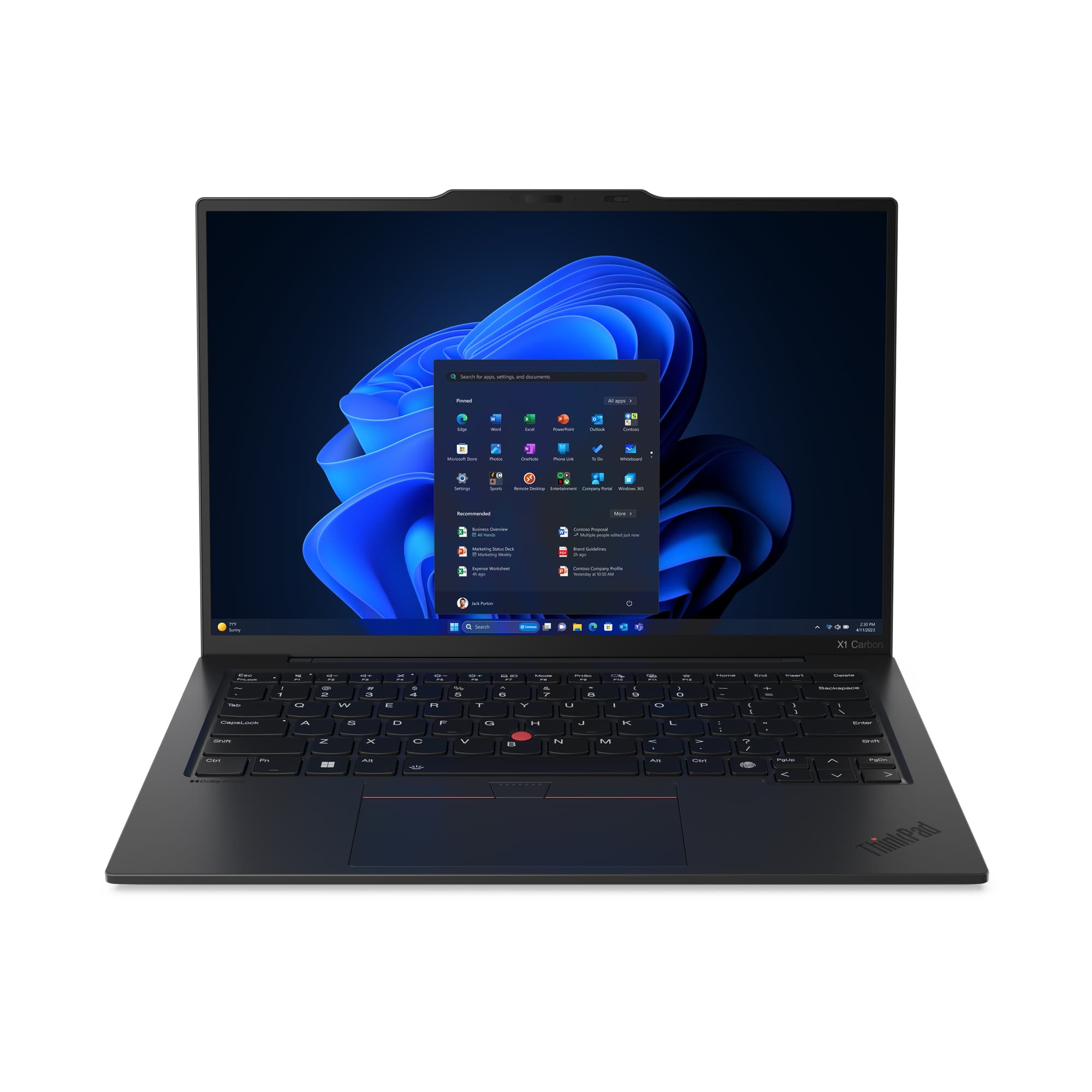 Lenovo Lenovo ThinkPad X1 Carbon Gen 12 Core™ Ultra 7 155U 2TB SSD 16GB 14" WUXGA (1920x1200) IPS WIN11 Pro BLACK Backlit Keyboard