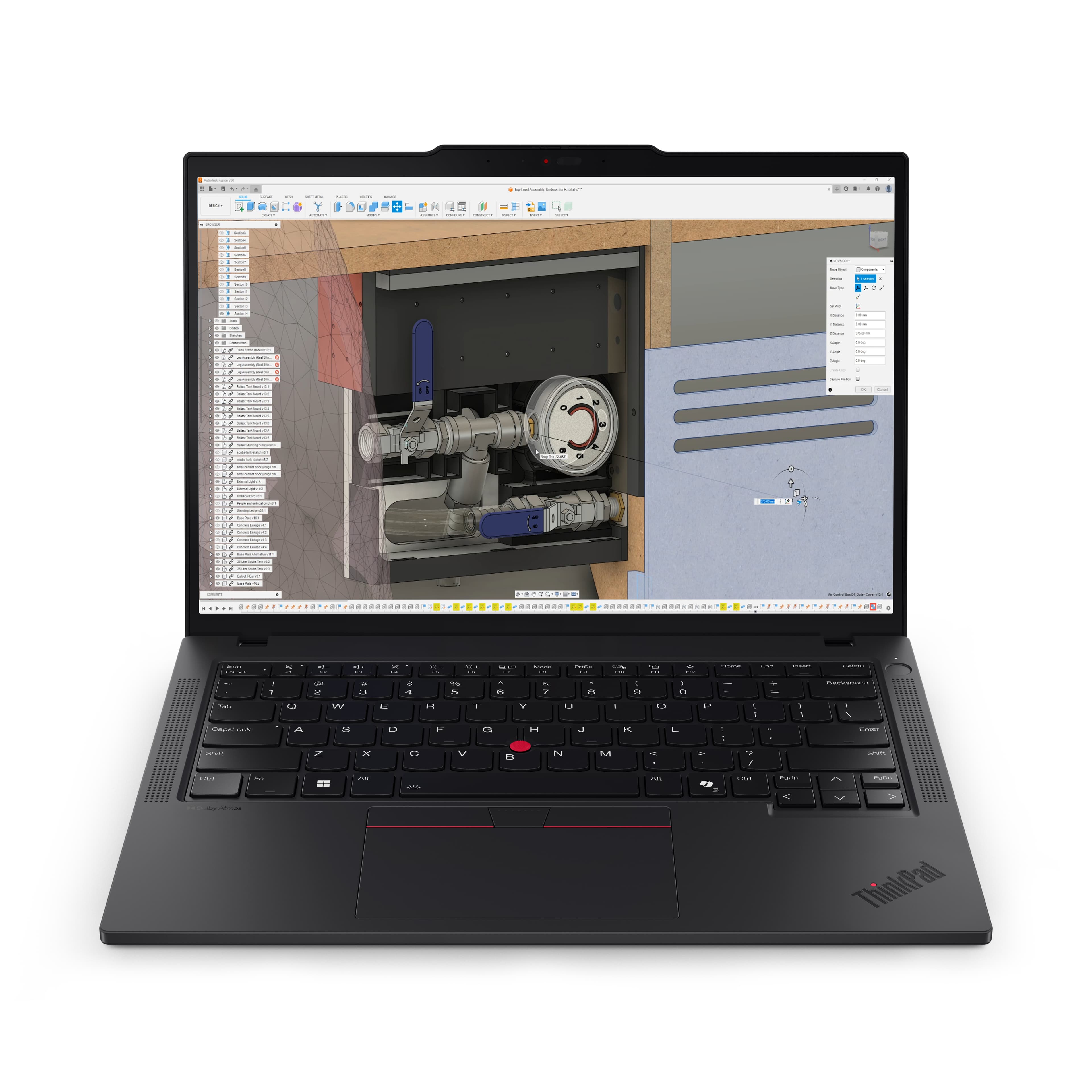 Lenovo Lenovo ThinkPad P14s Gen 6 MOBILE WORKSTATION AMD Ryzen™ AI 7 PRO 350 1TB SSD 32GB 14" (1920x1200) IPS WIN11 Pro BLACK Backlit Keyboard FP Reader