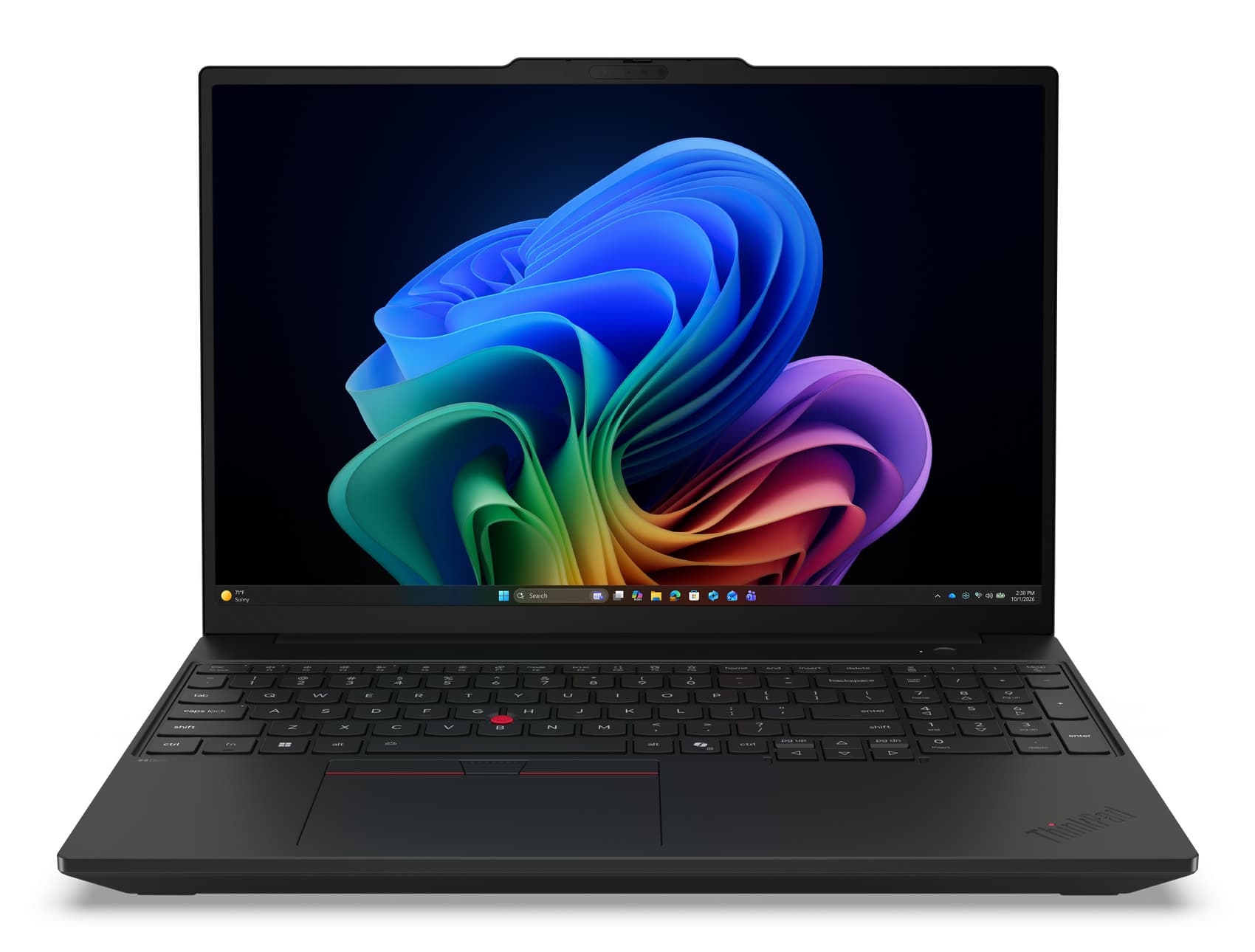 Lenovo Lenovo ThinkPad T16 Gen 5 Copilot+ Core™ Ultra 7 355 512GB SSD 16GB 16" WUXGA (1920x1200) IPS WIN11 Pro IR Webcam BLACK Backlit Keyboard FP Reader