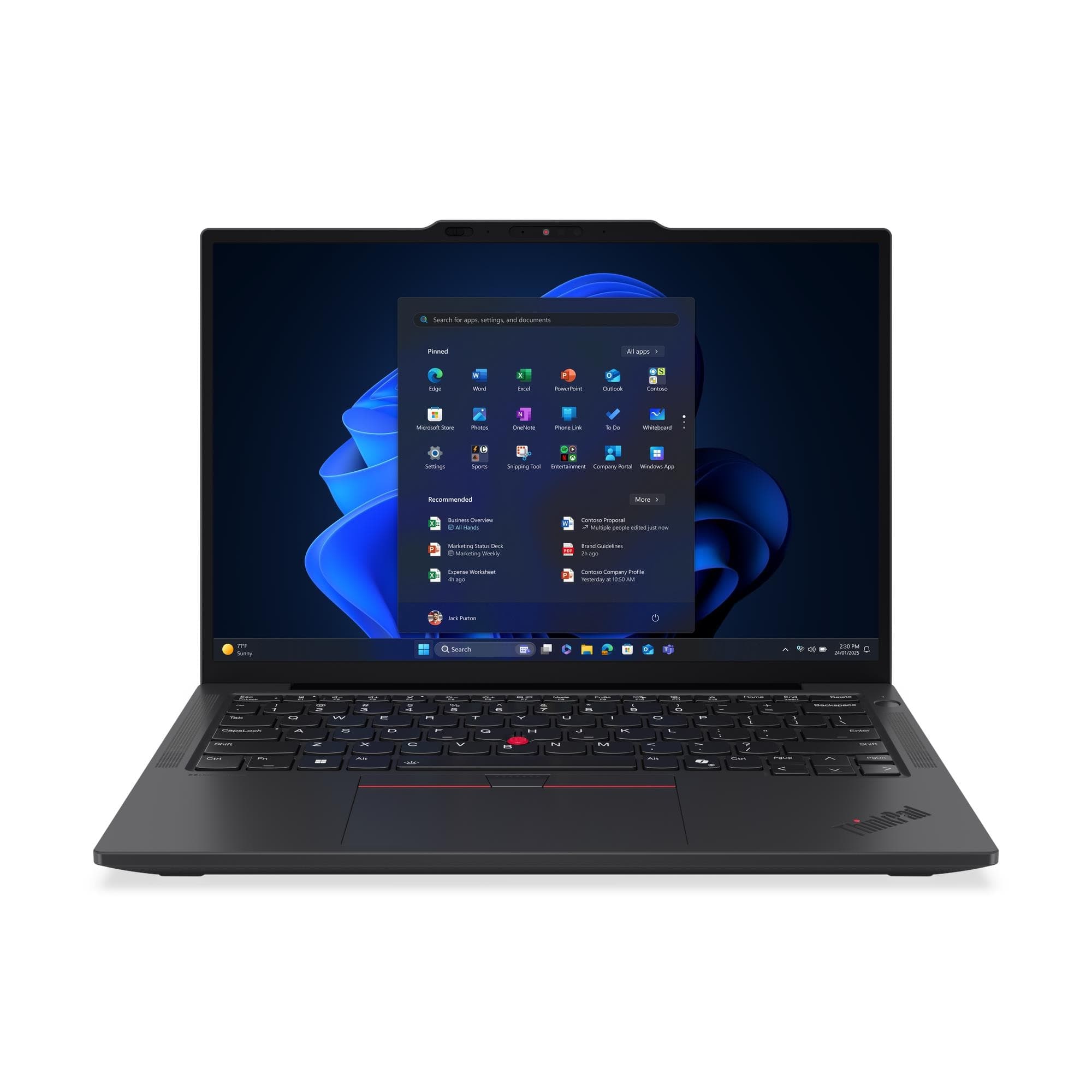 Lenovo Lenovo ThinkPad X13 Gen 7 Core™ Ultra 5 325 512GB SSD 16GB 13.3" WUXGA (1920x1200) IPS WIN11 Pro BLACK Backlit Keyboard FP Reader