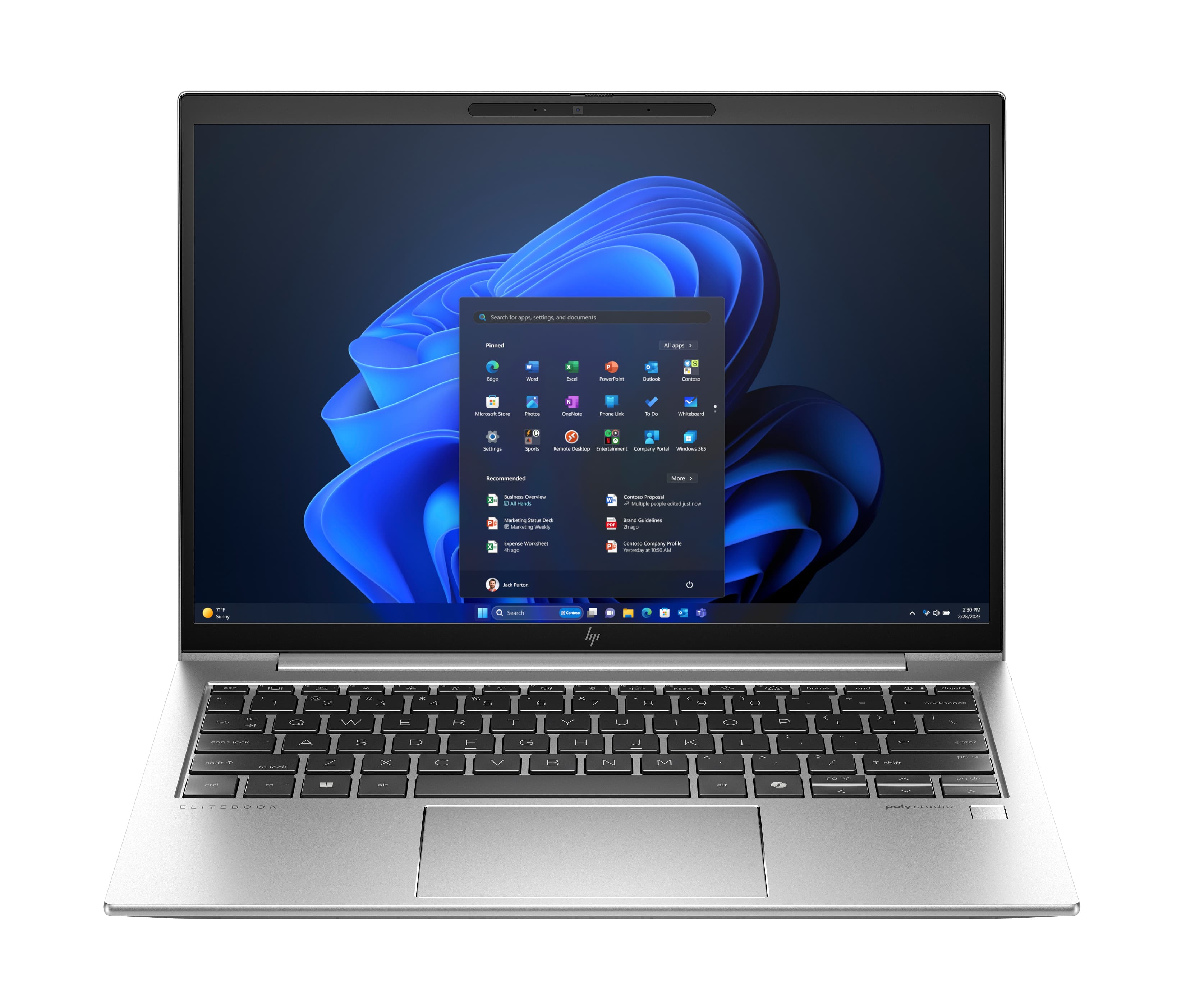 HP HP EliteBook 830 G11 Core™ Ultra 5 135U 512GB SSD 16GB 13.3" (1920x1200) WIN11 Pro Backlit Keyboard FP Reader
