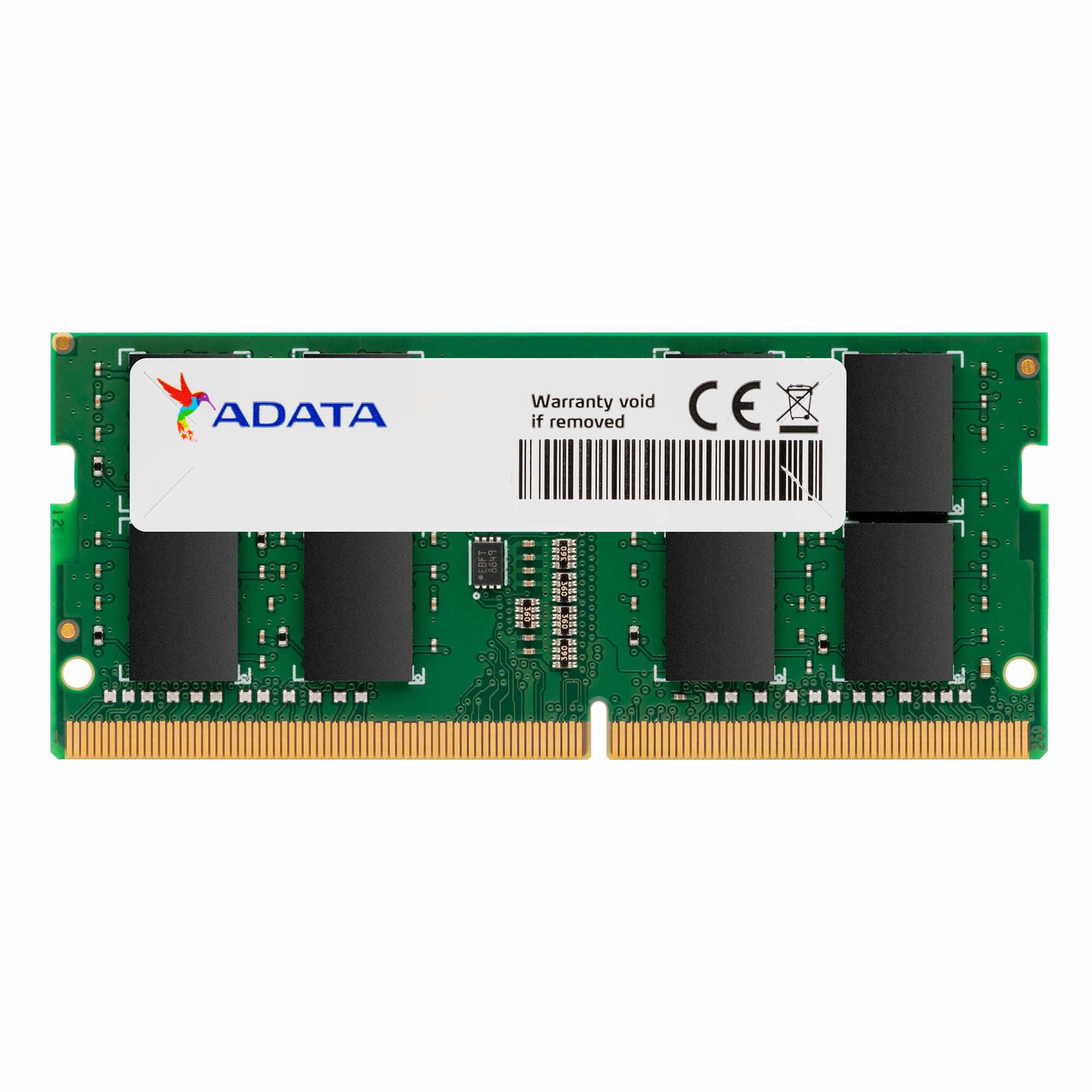 ADATA ADATA 16GB DDR4 SO-DIMM 3200 MT/s CL22 Memory Module (Single Tray)