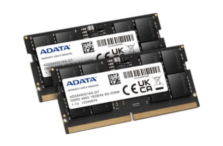 ADATA ADATA 32GB DDR5 SO-DIMM 4800 MT/s CL40 Memory Module (Single Tray)