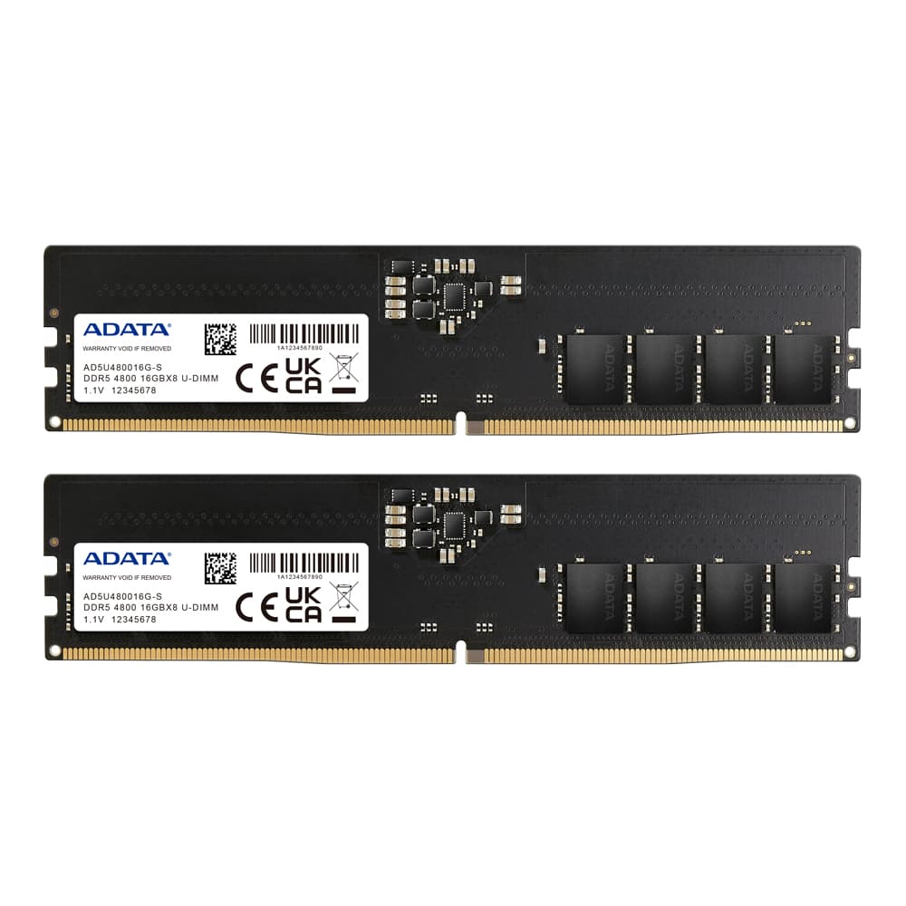 ADATA ADATA 16GB DDR5 U-DIMM 4800 MT/s CL40 Memory Module