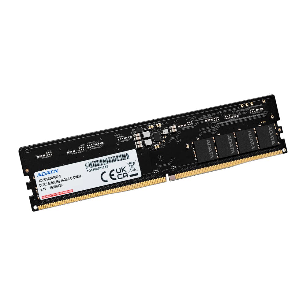 ADATA ADATA 16GB DDR5 U-DIMM 5600 MT/s CL46 Memory Module (Bulk)
