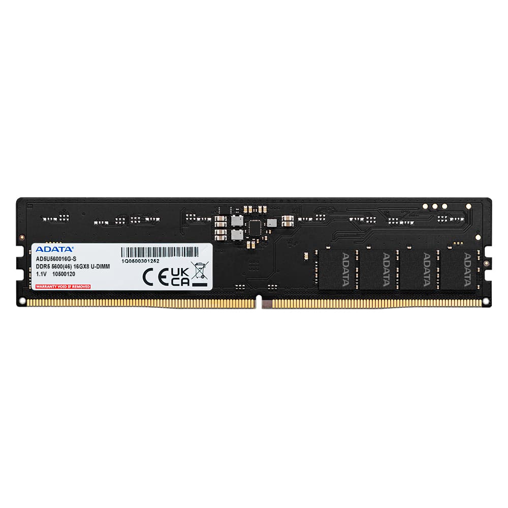 ADATA ADATA 8GB DDR5 U-DIMM 5600 MT/s CL46 Memory Module (Single Tray)