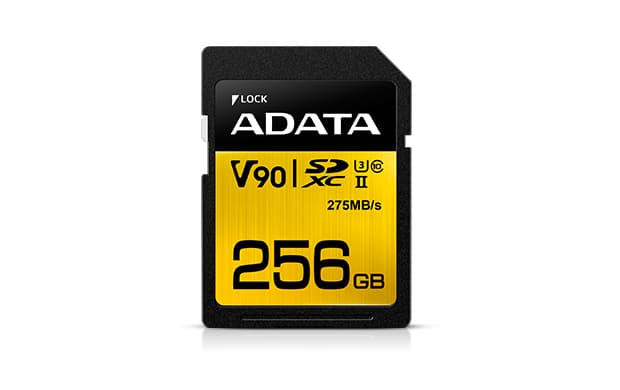 ADATA ADATA SDXC 256GB UHS-II U3 CLASS10 Memory Card