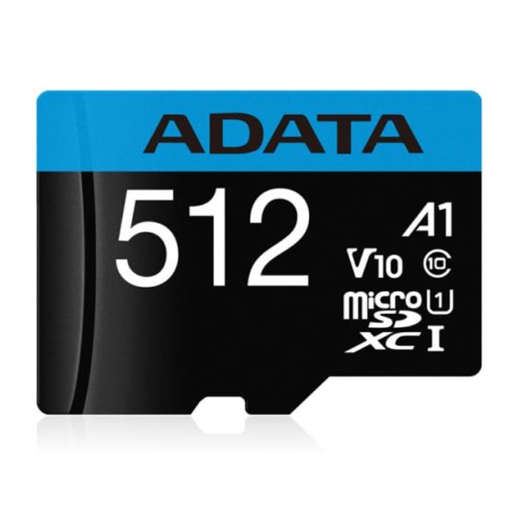 ADATA ADATA MICROSDXC 512GB UHS-I CLASS10 Memory Card (Retail with Adapter)