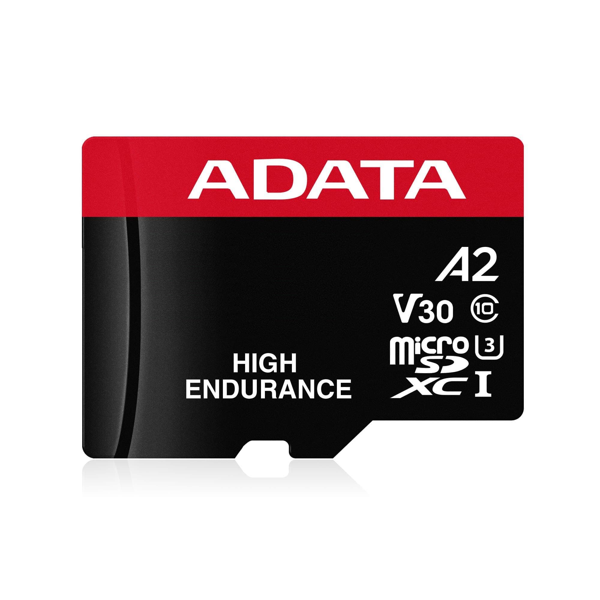 ADATA ADATA MICROSDXC 64GB UHS-I U3 V30S HIGH Memory Card (Retail with Adapter)