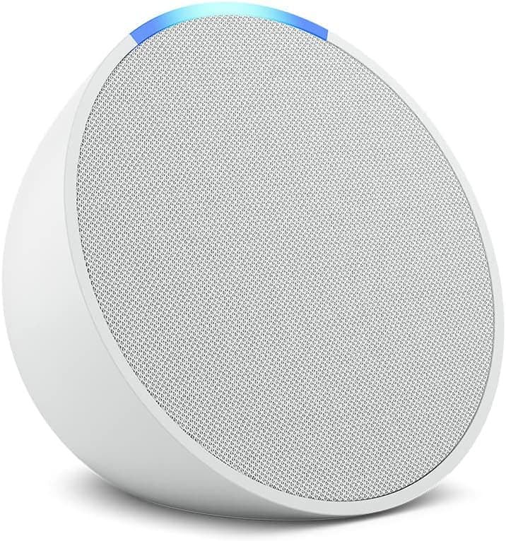 Amazon Amazon Echo Pop (1st Generation) Smart Speaker with Alexa (Glacier White)