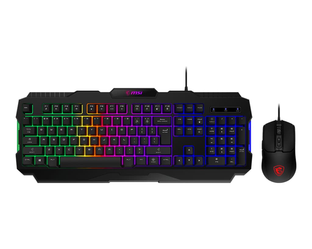 MSI MSI Forge GK100 Combo Wired Gaming Keyboard & Mouse Combo