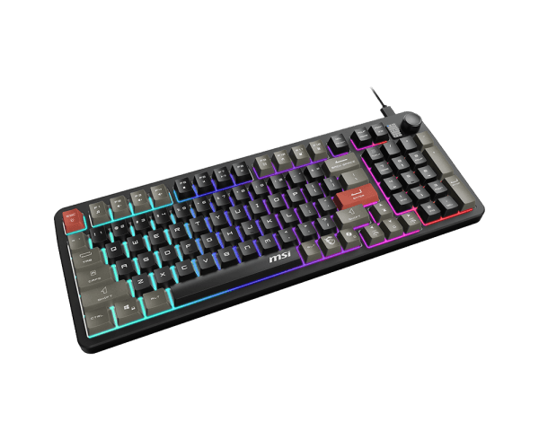 MSI MSI Forge GK110 Gaming Keyboard W/ Volume Scroll Wheel