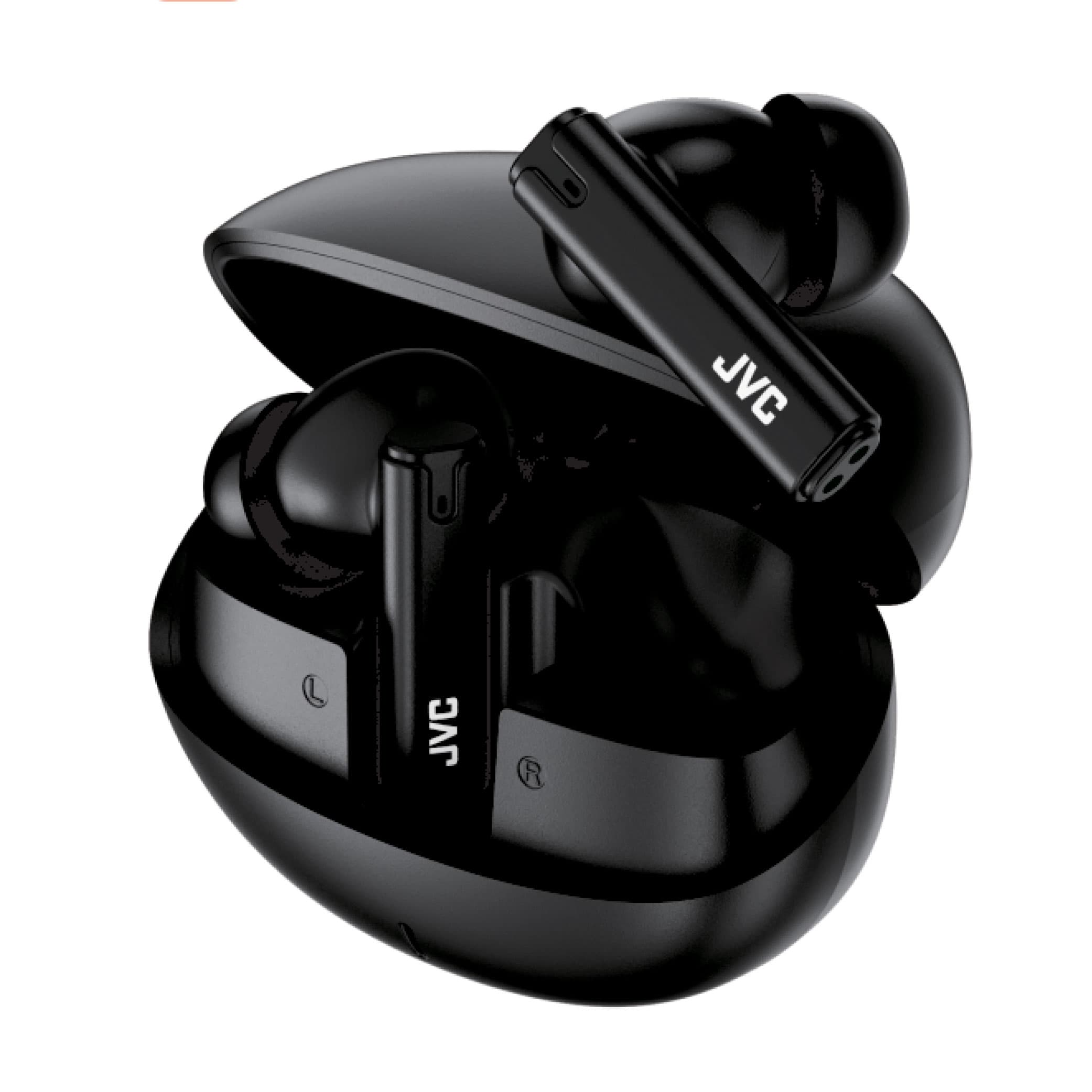 JVC JVC D6T Earbud Style True Wireless Headphones (Black)
