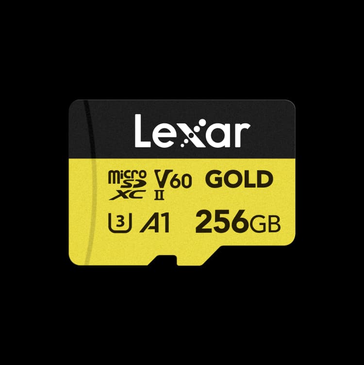 Lexar Lexar Professional GOLD microSDXC UHS-II Card 256GB