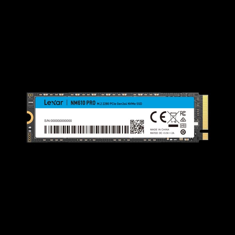 Lexar Lexar NM610 PRO M.2 2280 PCIe Gen3x4 NVMe SSD 1TB