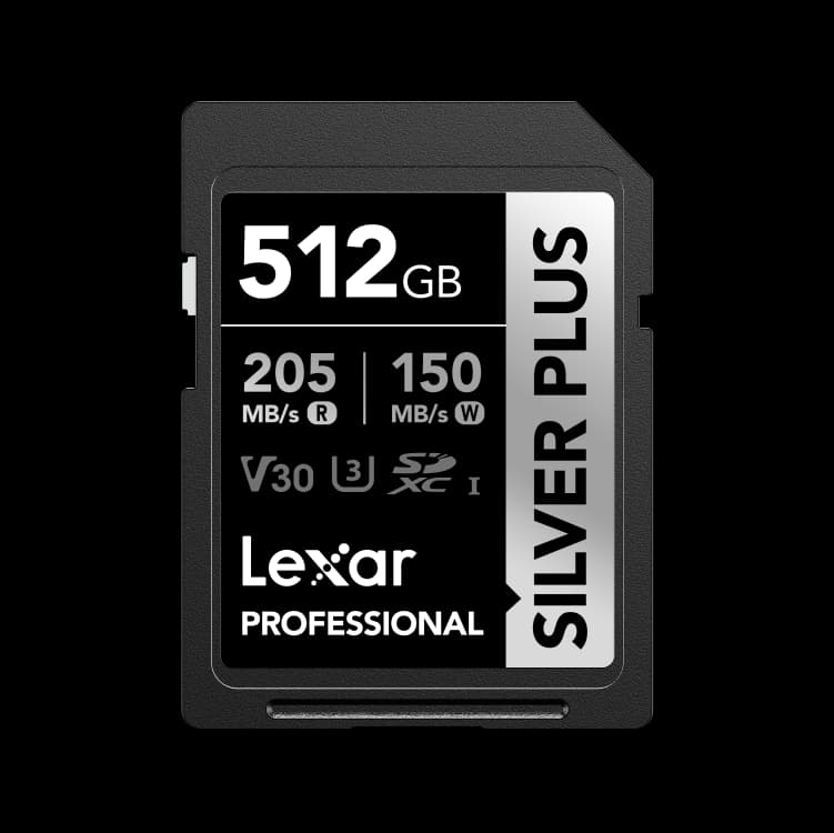 Lexar Lexar Professional SILVER PLUS SDXC UHS-I Card 256GB