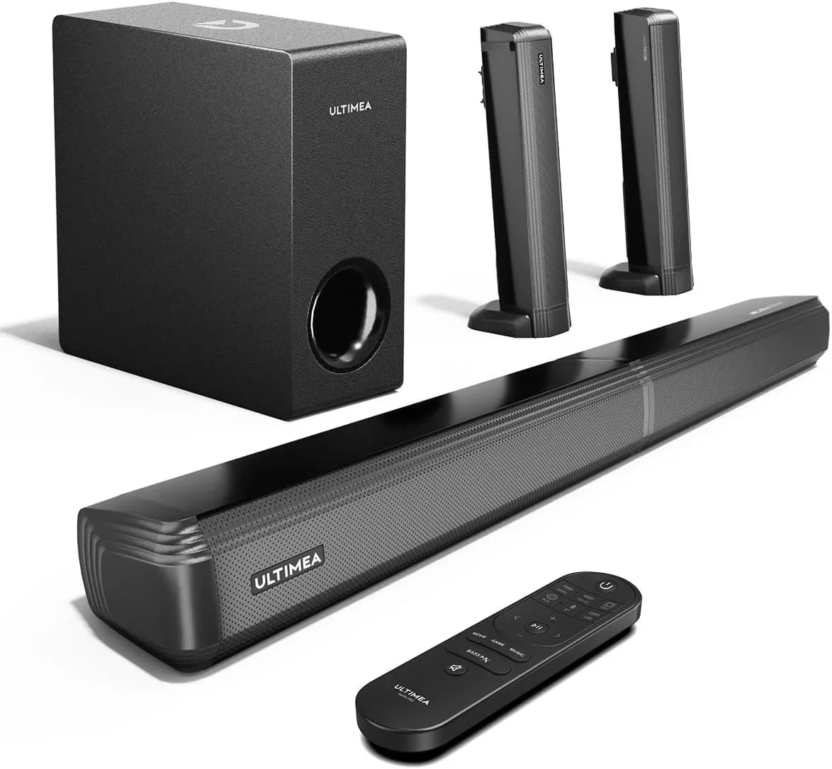Ultimea Ultimea Apollo S60 280W 4.1 Channel with Detachale Sound bar W/ Sub