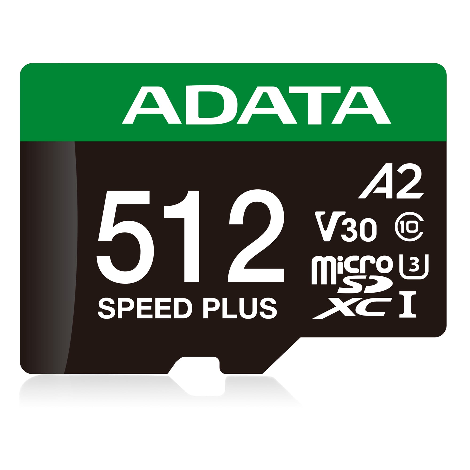 ADATA ADATA MICROSDXC 512GB UHS-I U3 V30 Memory Card (Retail with Adapter)