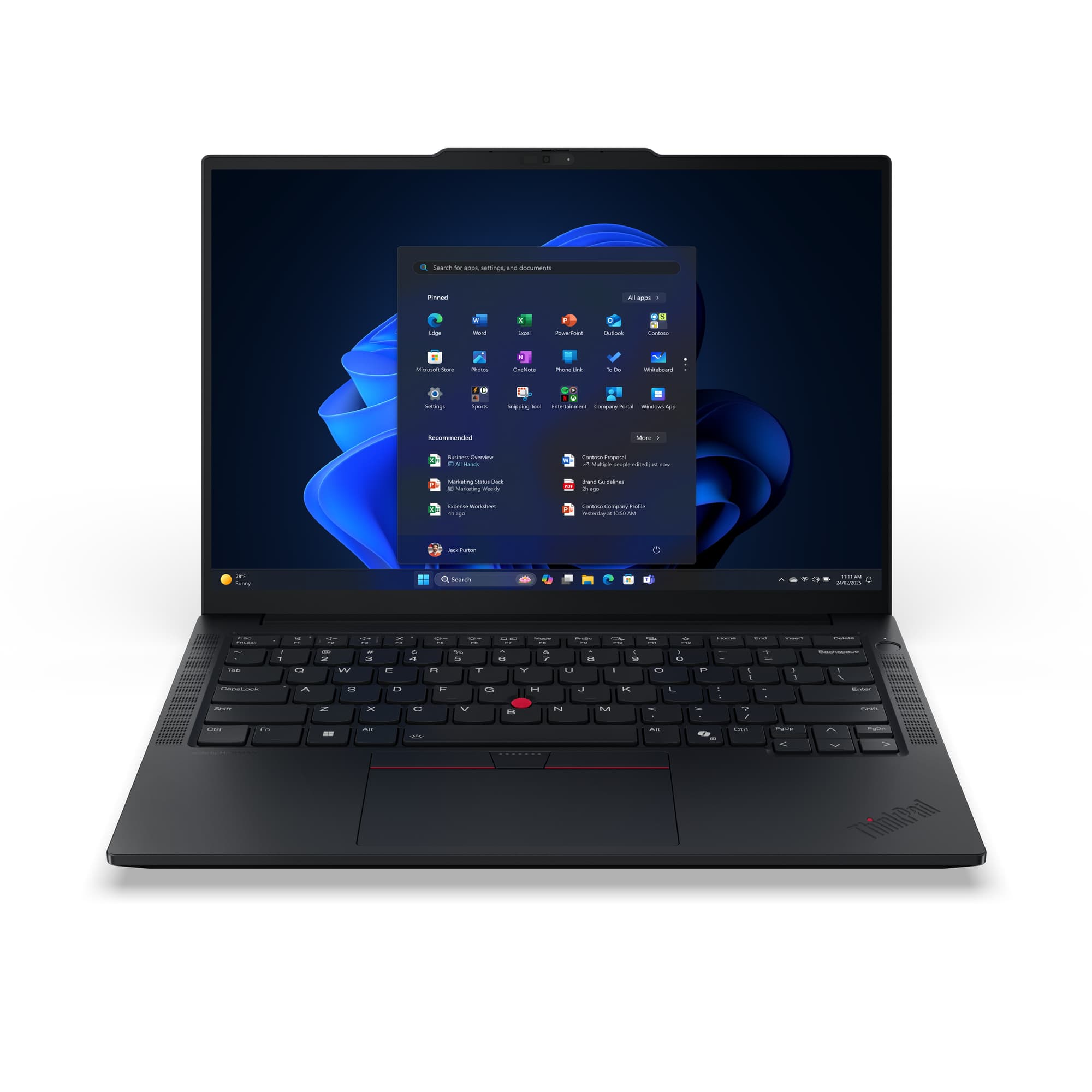 Lenovo Lenovo ThinkPad E14 Gen 7 AI PC Core™ Ultra 5 225U 256GB SSD 16GB 14" (1920x1200) WIN11 Pro BLACK Backlit Keyboard