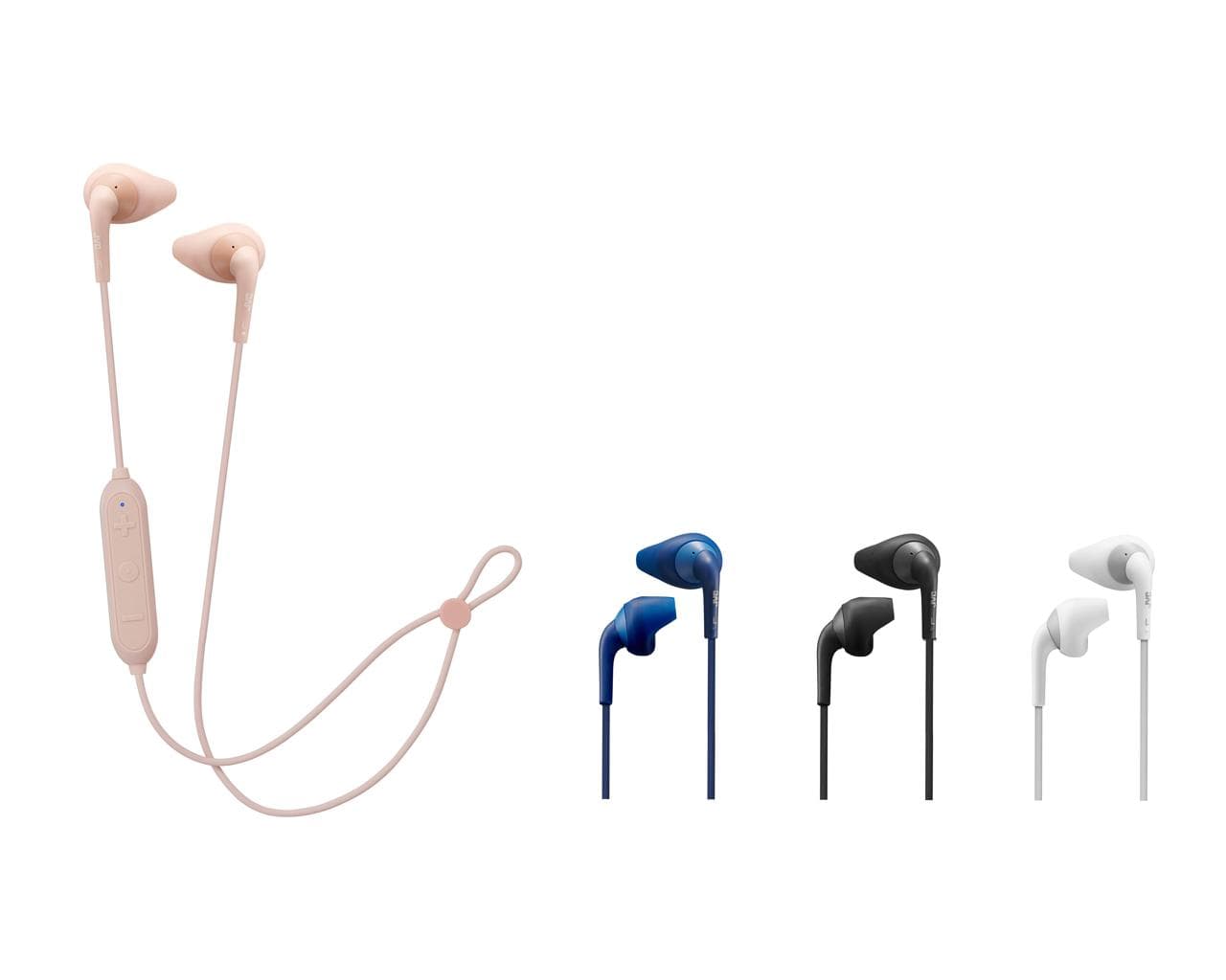 JVC JVC Gumy Sport Wireless Earphones with Bluetooth 5.0 (White)
