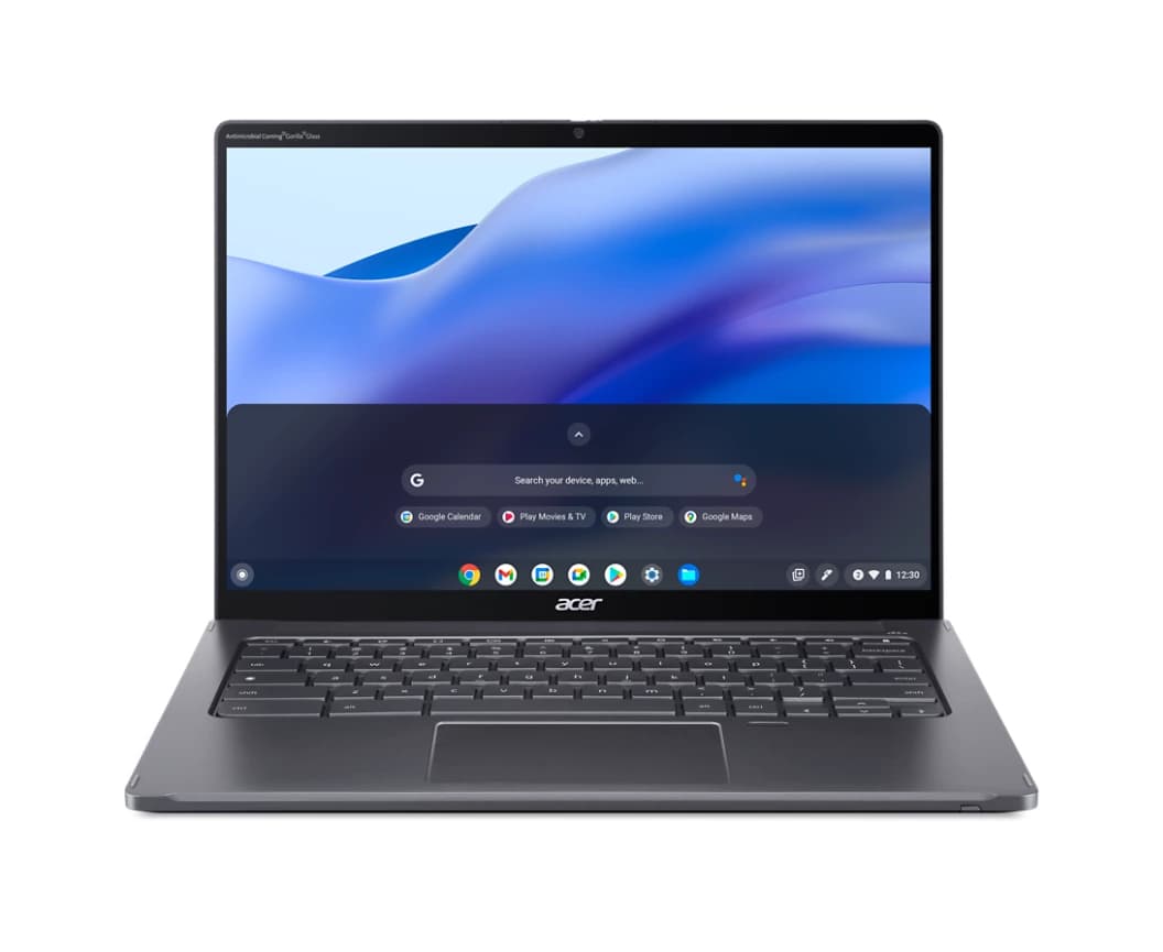 Acer Acer Chromebook Plus Spin 714 CP714-1H-54UB Core™ Ultra 5 115U 256GB SSD 8GB 14" (1920x1200) TOUCHSCREEN ChromeOS STEEL GRAY